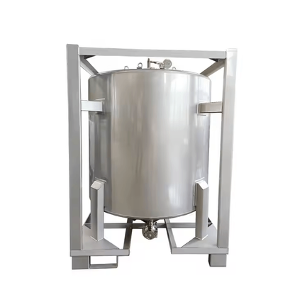 Customize 304 Chemical Storage IBC Tank 1000 liter 2000L Stainless Steel Storage Tank